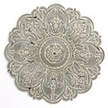 Kd Estanteria Small Grey Medallion Wall Decor KD2627098